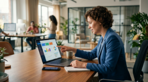 E-Mail-Marketing Software: Die richtigen Auswahlkriterien für effiziente Kommunikation – KI-generiertes Symbolbild