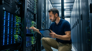 Proxy Server: Vermittler für Sicherheit und Leistung – KI-generiertes Symbolbild